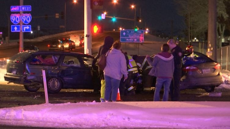 Crash on King Ave. sends 3 to the hospital